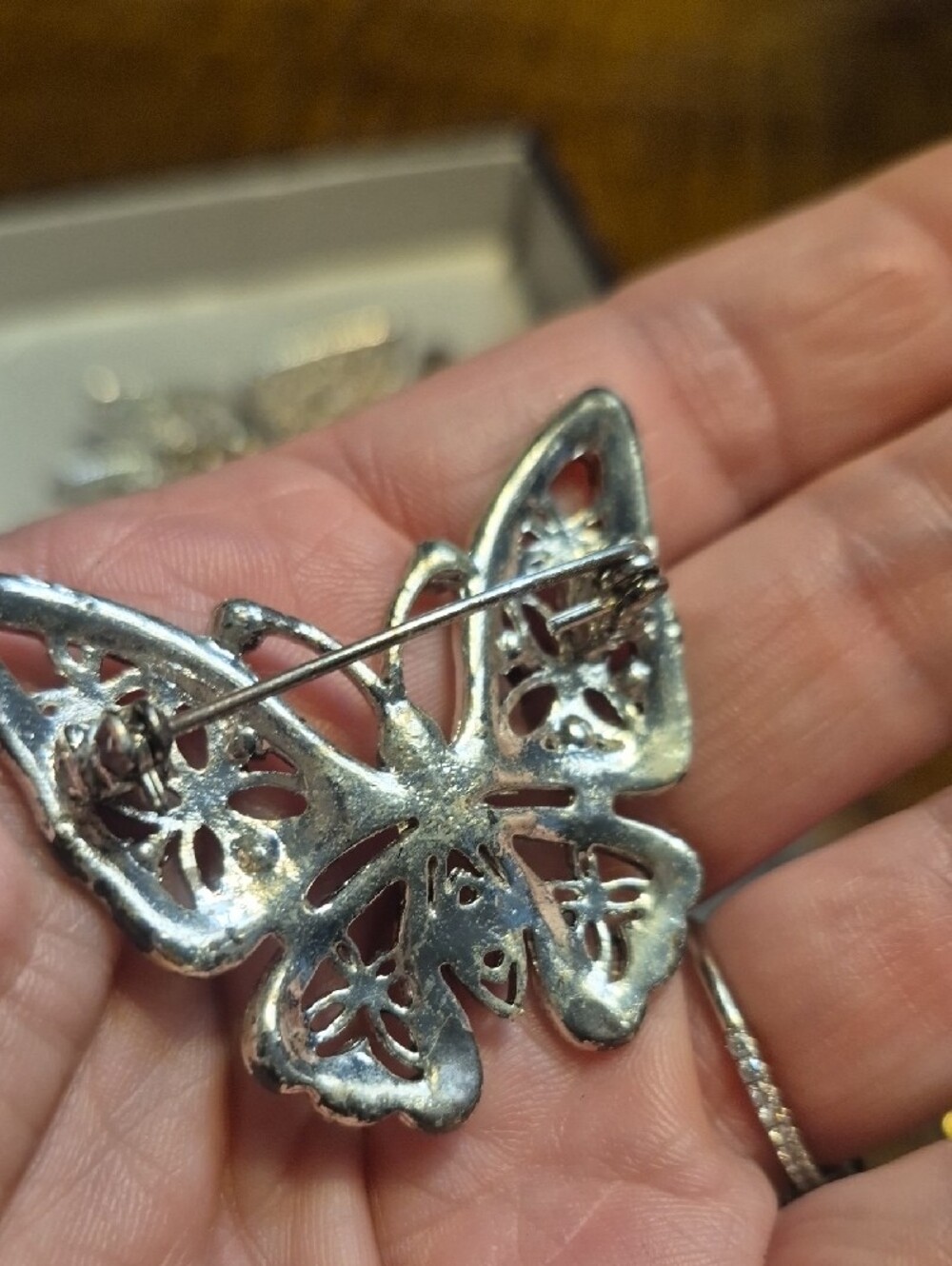Butterfly Brooch Bundle 3 Brooches Vintage - Picture 6 of 9